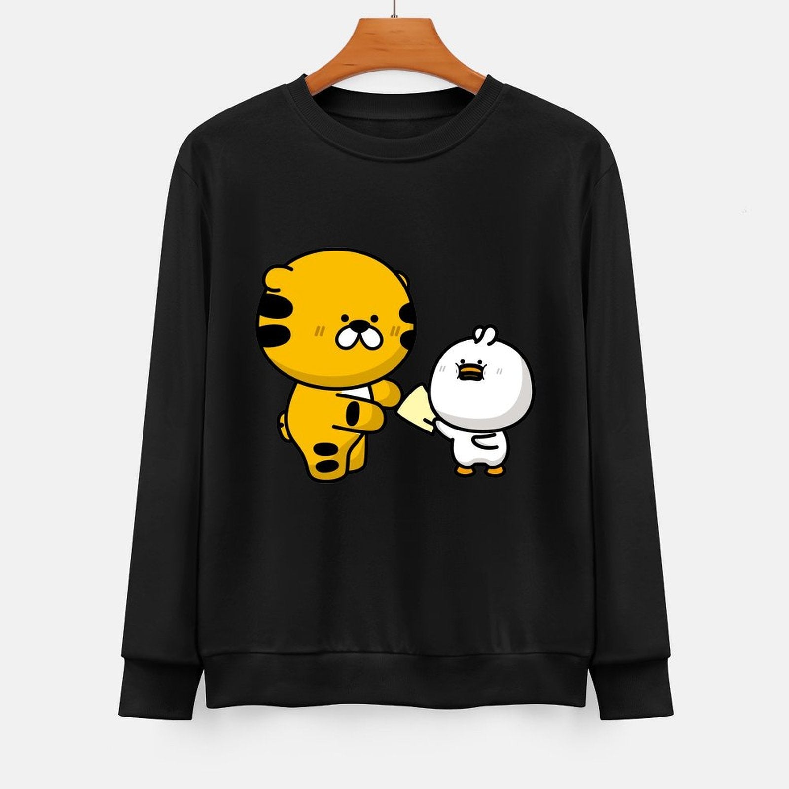 Front Patterned Long Sleeve TopPerformance Sharp